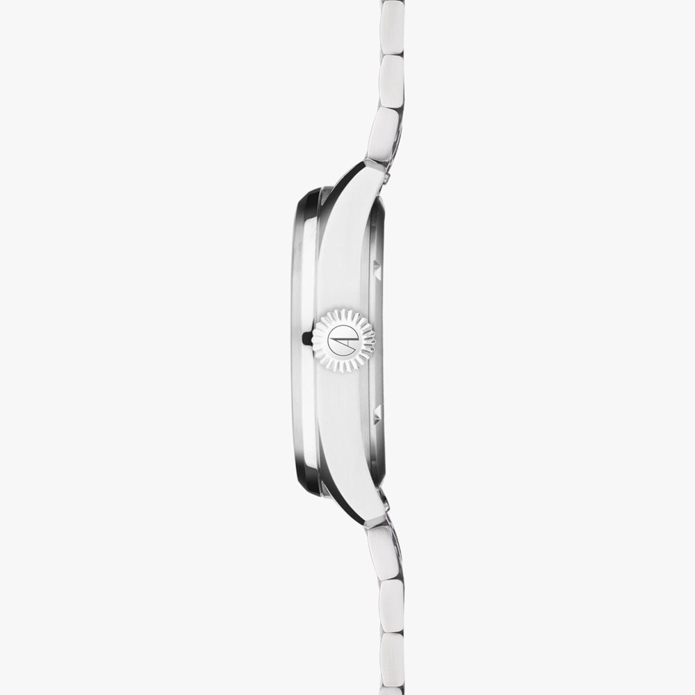 Accurist Aviation Mens Watch 76000 Stainless Steel with Black Dial