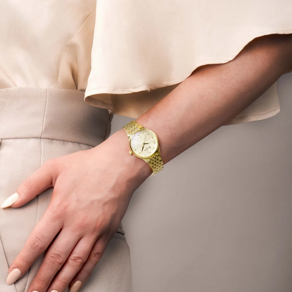Accurist Dress Ladies Watch with Diamond Set Dial 77003