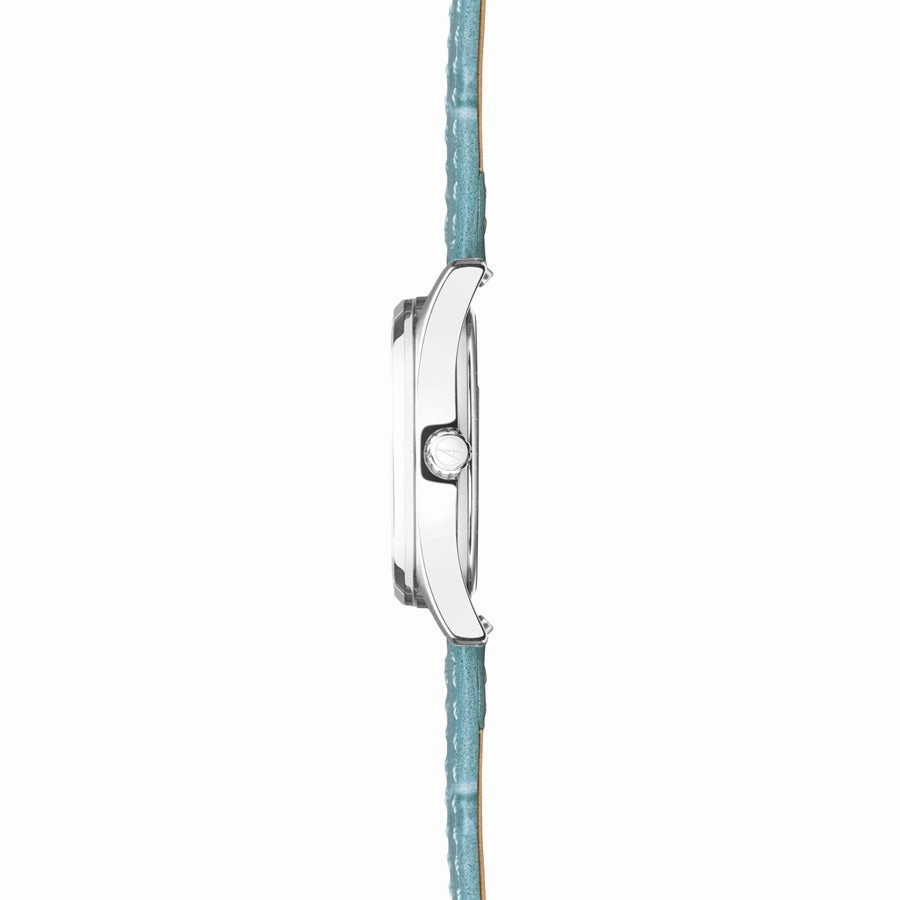 Accurist Everyday Ladies Watch Blue Leather Strap 74002X