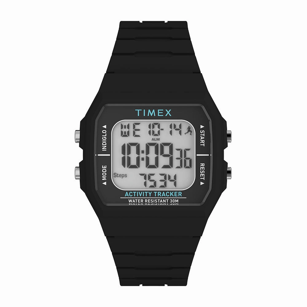 Activity and Step Tracker Digital 40mm Rubber Band