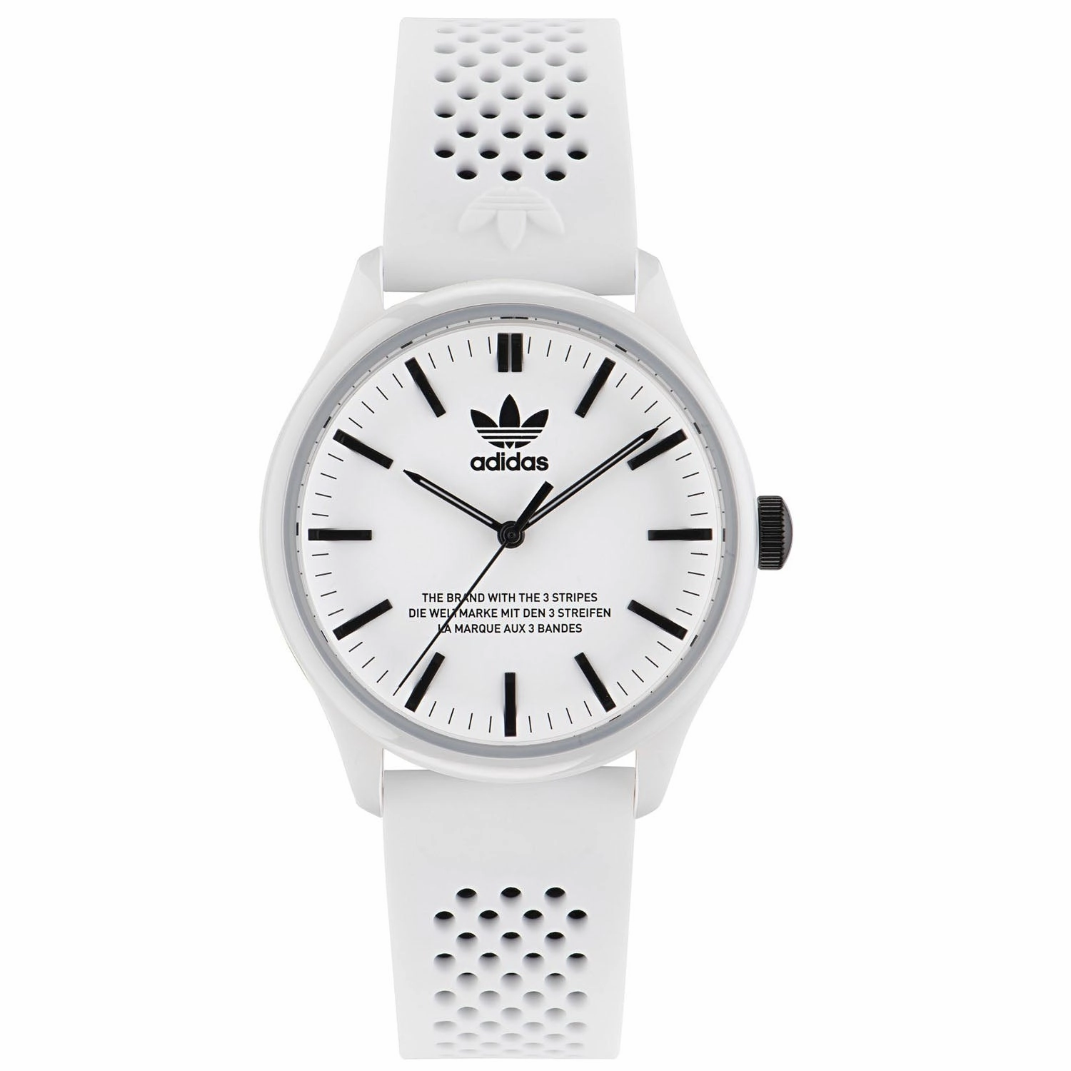 Adidas Men's Originals Code One Ceramic White Dial Watch