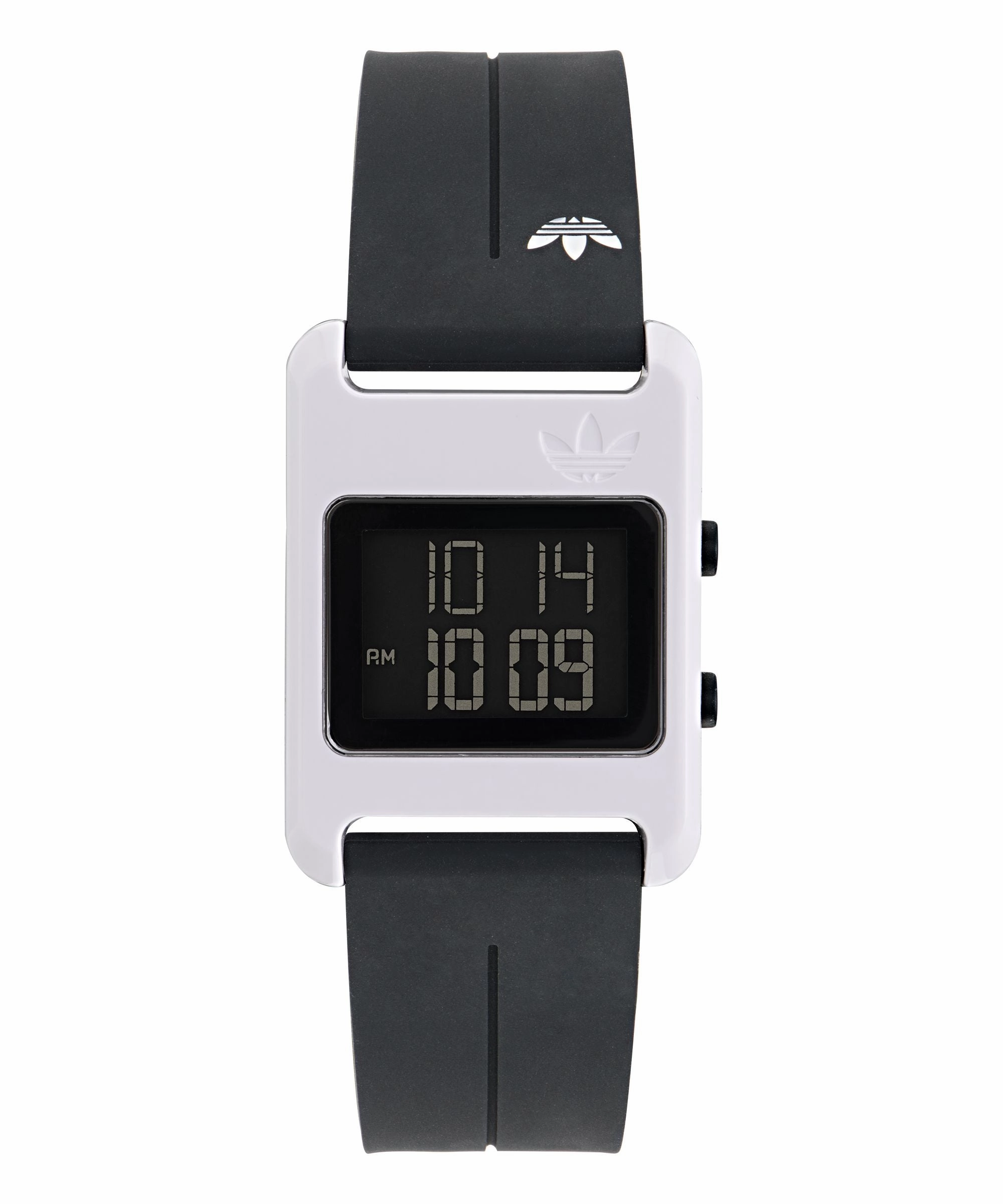 Adidas Originals Retro Pop One Black Silicone Strap Watch AOST23567