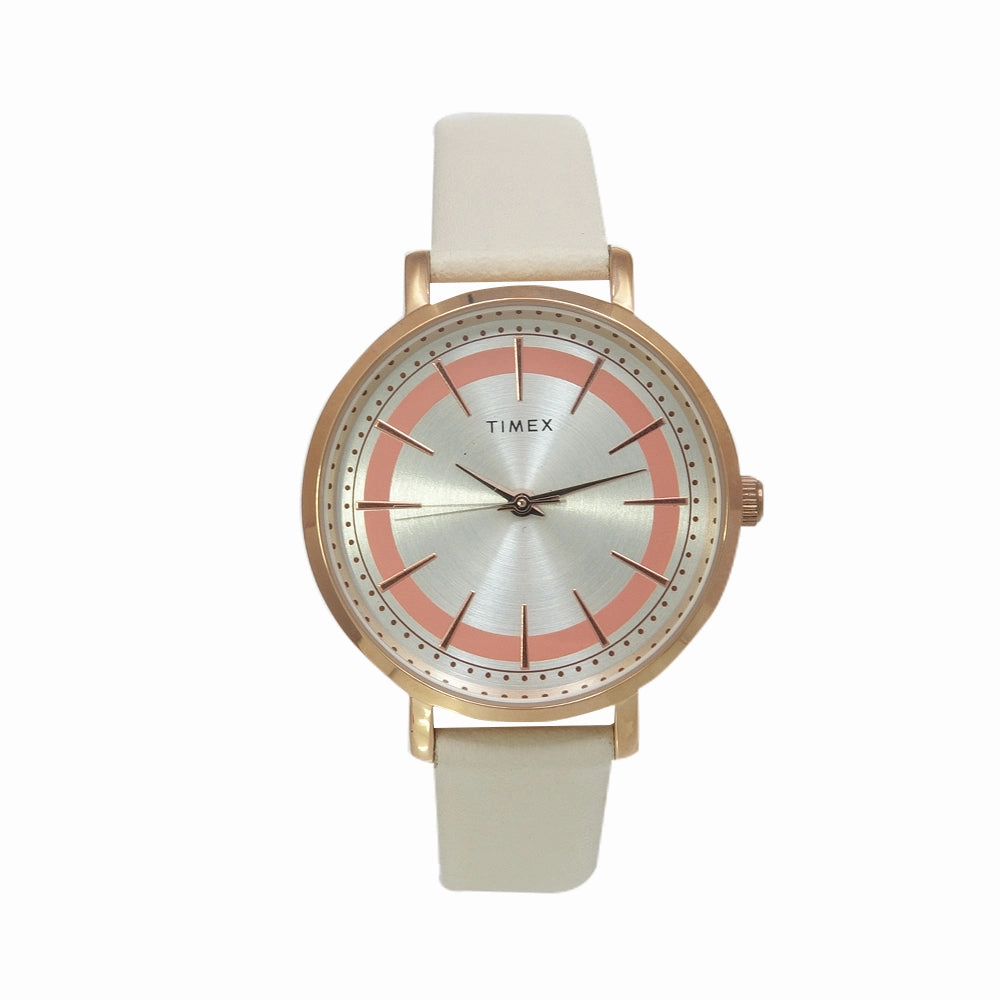 Amity 3-Hand 34mm Leather Band