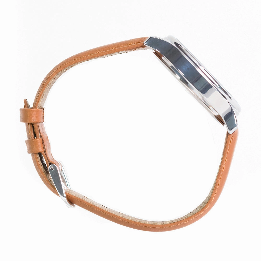 Analog 3-Hand 38mm Leather Band