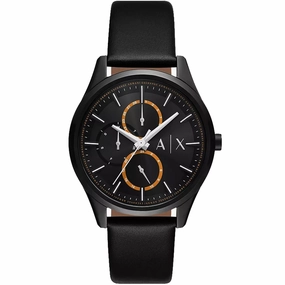 Armani Exchange Men's Dante Black Dial Watch