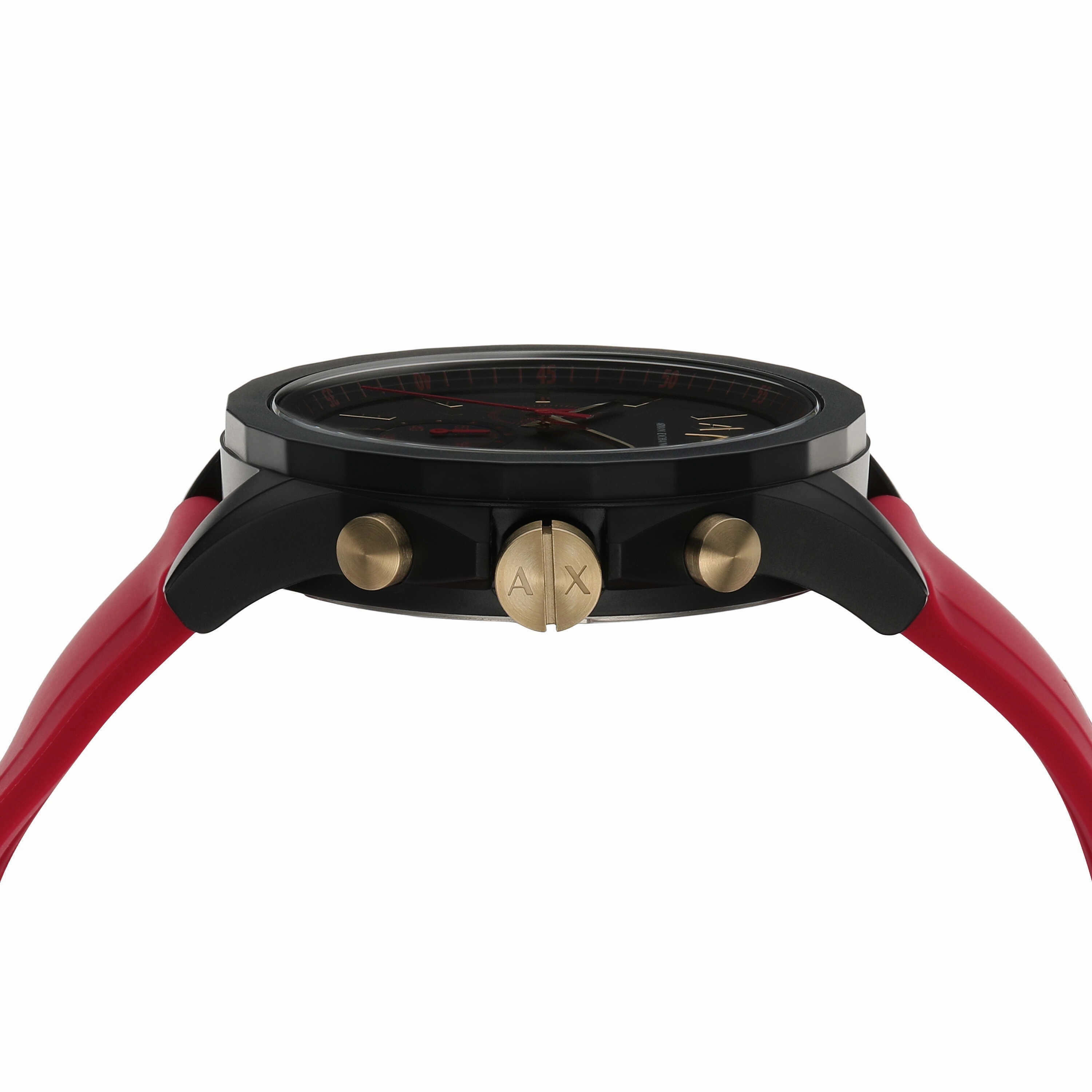 Armani Exchange Red Chronograph Watch AX7152SET