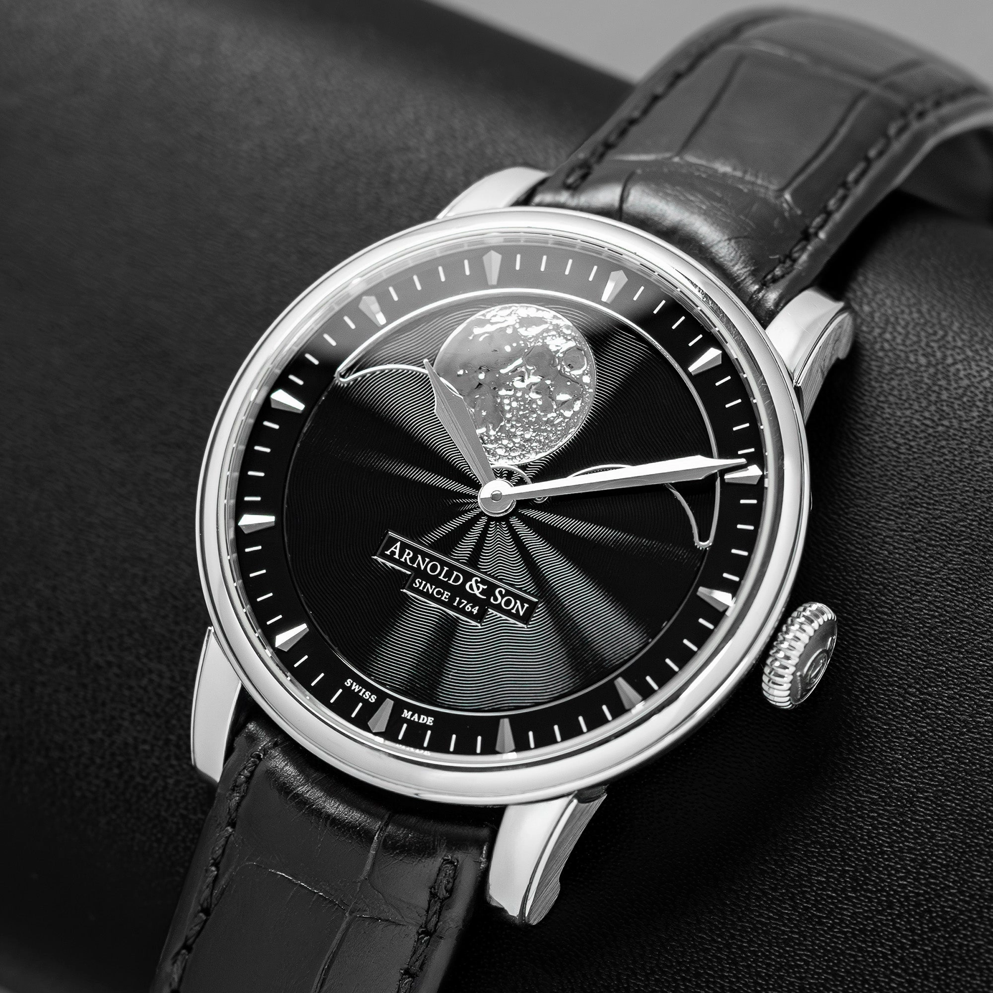Arnold & Son Hm Perpetual Moon 1GLAS.B01A.C122S