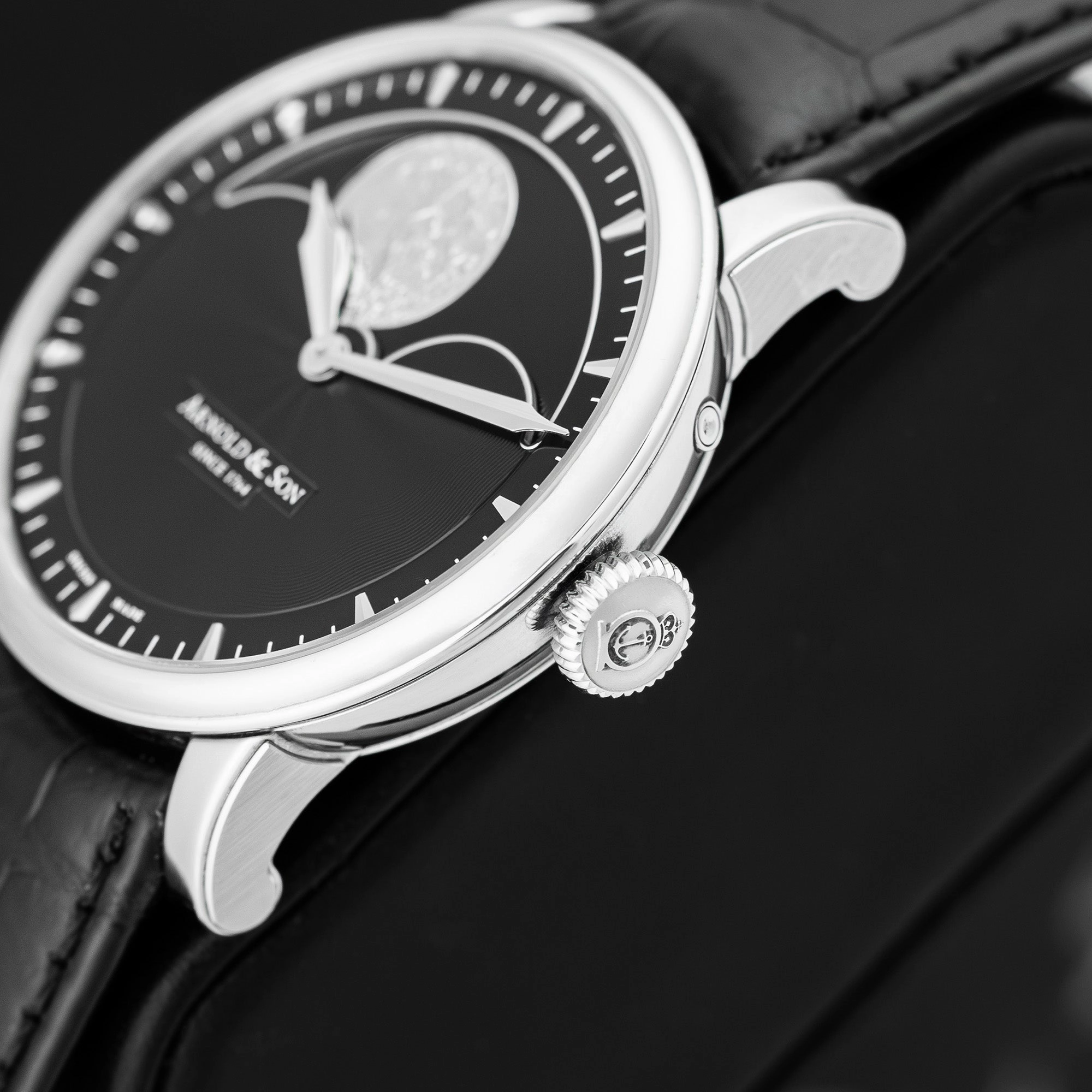 Arnold & Son Hm Perpetual Moon 1GLAS.B01A.C122S