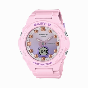 BABY-G Pink Resin Band Womens Watch BGA320-4A