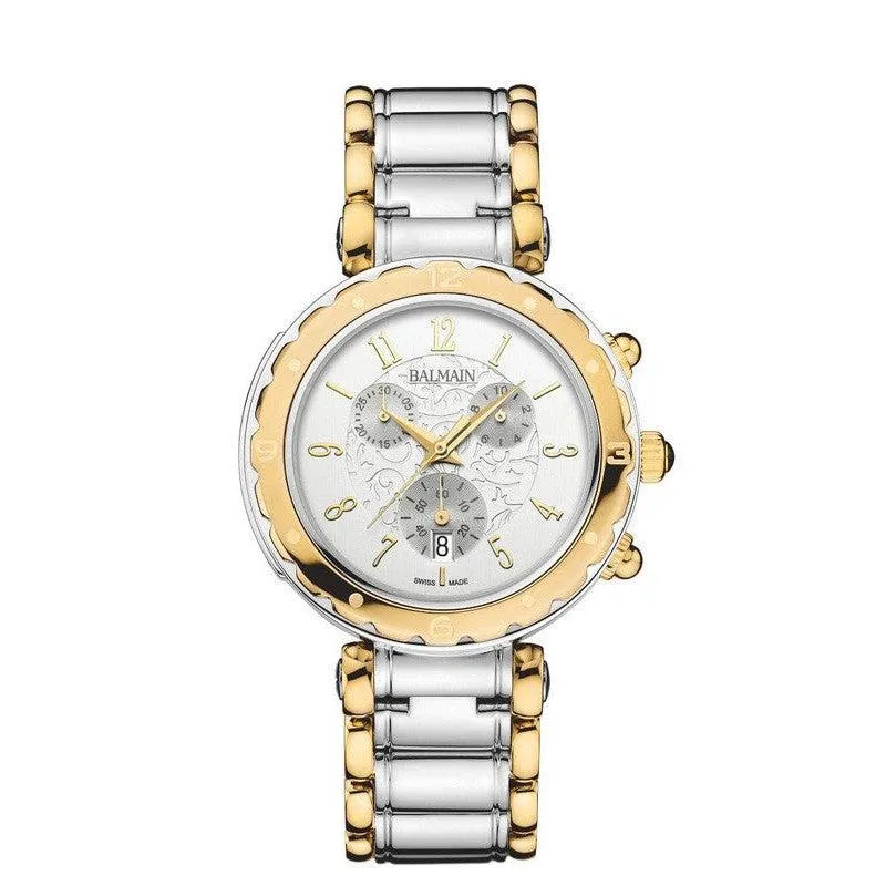 Balmain Balmainia Two-Tone Chronograph Watch B56323913