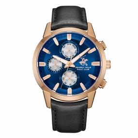 BHPC-BP3666X.499 - Leather Strap Multifunction Watch For Men