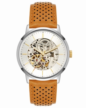 Blueprint? | 42mm, Silver/Brown