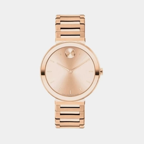 Bold Women's Rose Gold Analog Stainless Steel Watch 3601147