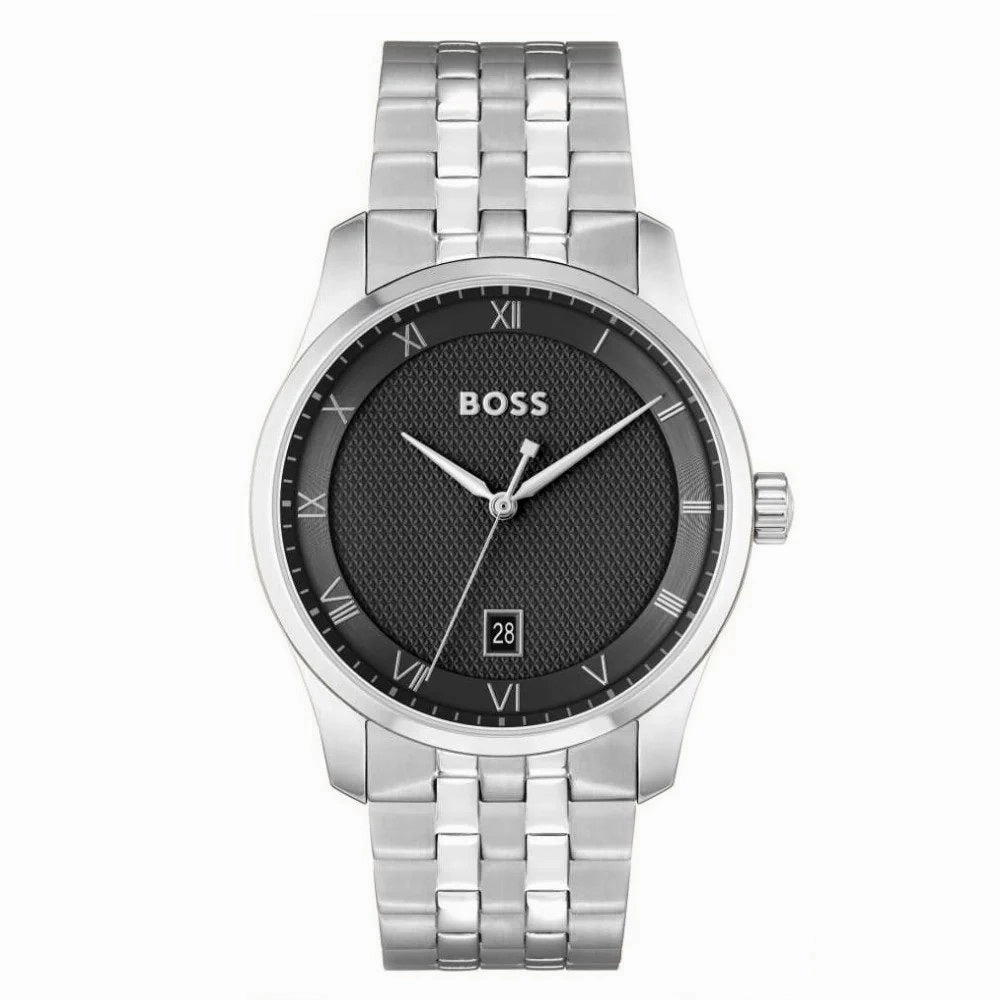 BOSS Watches Principle Black Dial Mens Watch 1514123