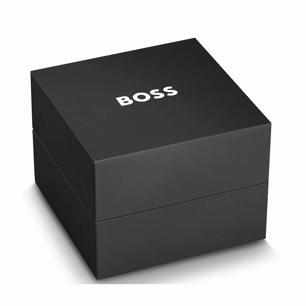 Boss Watches Principle Leather Strap Mens Watch 1514114