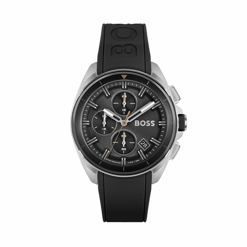 Boss Watches Silicone Strap Mens Watch 1513953