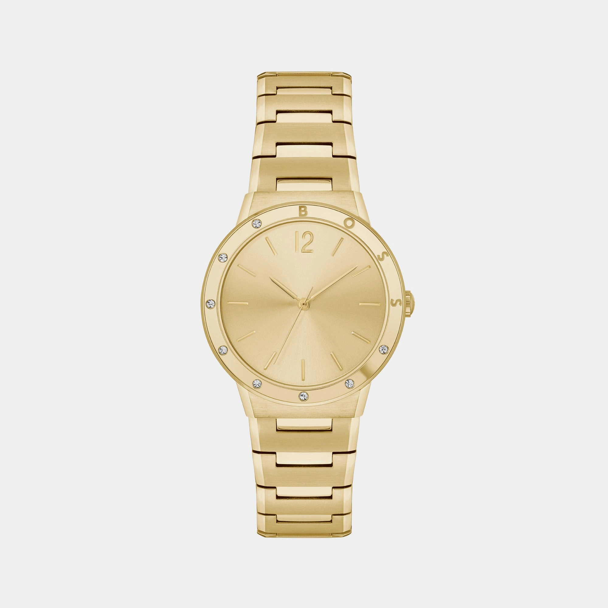 Breath Women Gold Analog Stainless Steel Watch 1502715