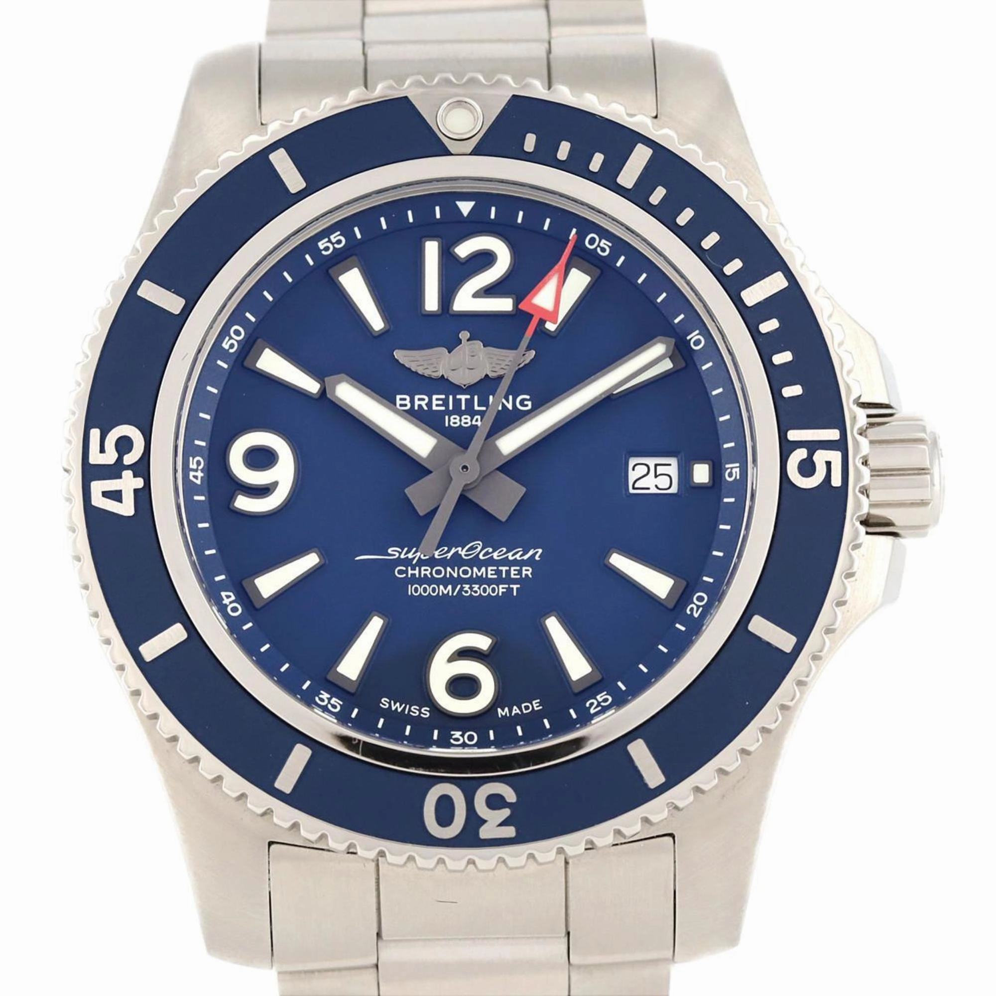 Breitling Superocean Stainless Steel Wristwatch (Pre-Owned)