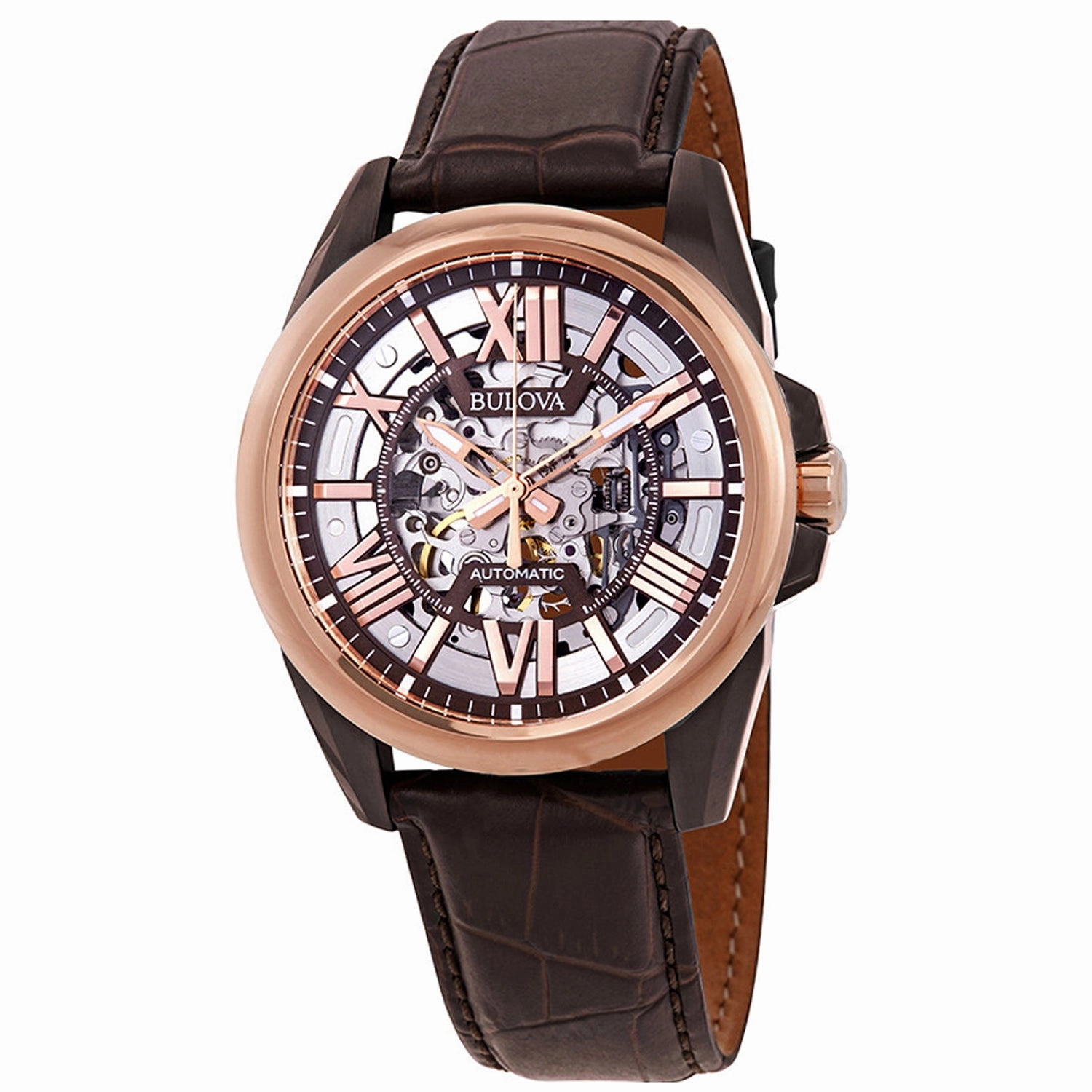 Bulova Men's Brown dial Watch