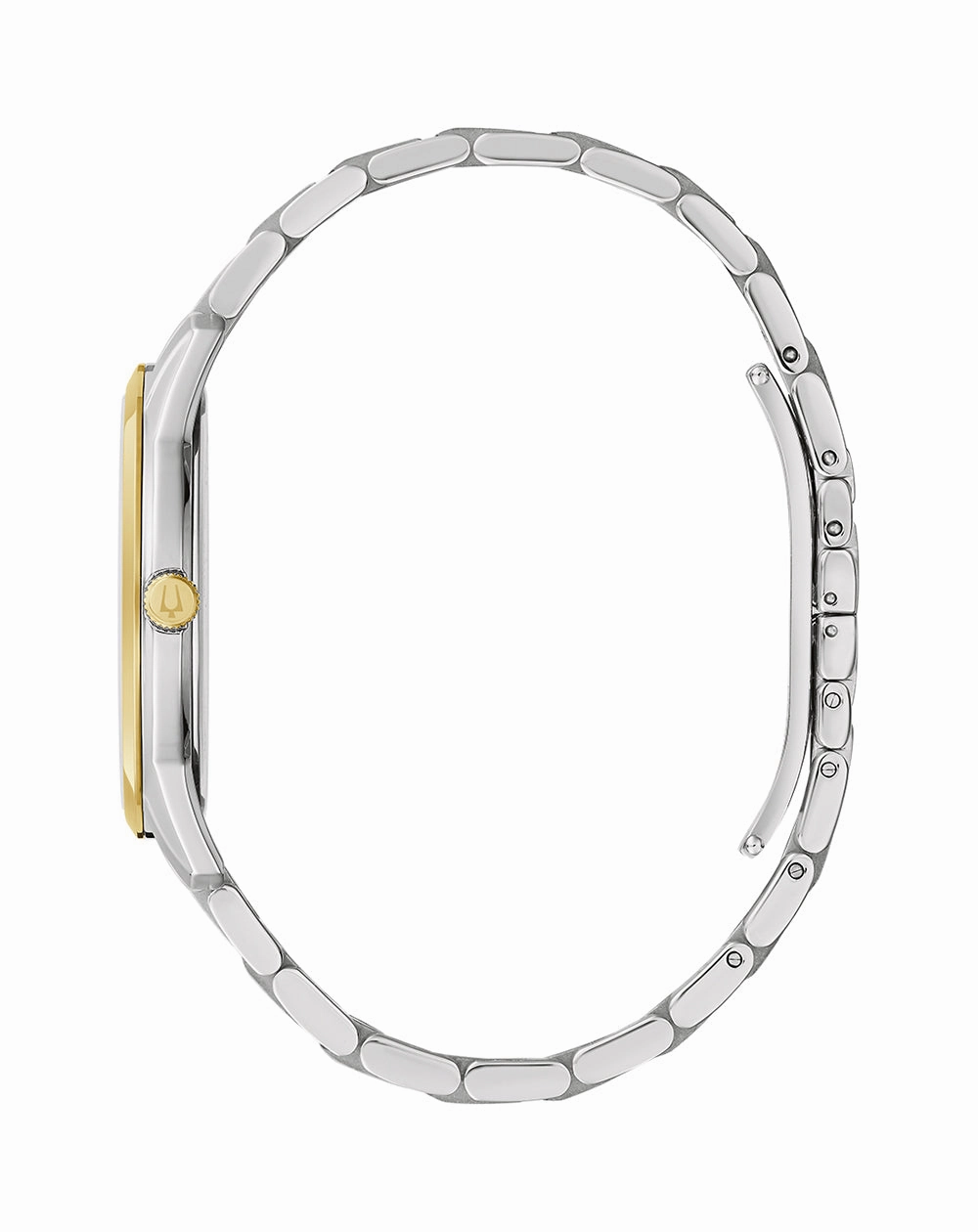 Bulova Sutton Collection Men's Silver and Gold Watch 98B385