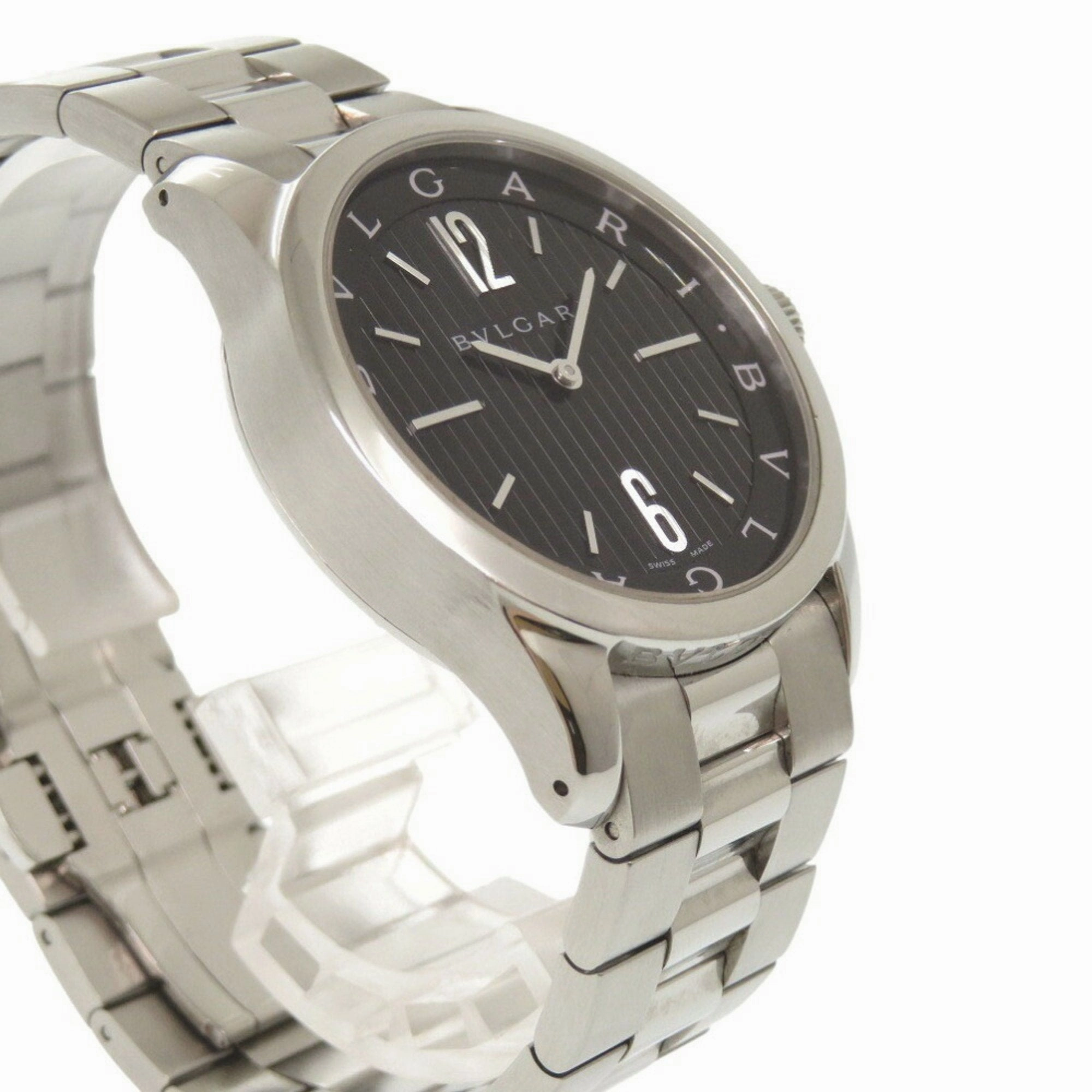Bvlgari Stainless Steel Wristwatch (Pre-Owned)