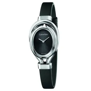 Calvin Klein - Microbelt orologio donna nero K5H231B1