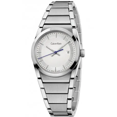 Calvin Klein - Step orologio donna argento K6K33146