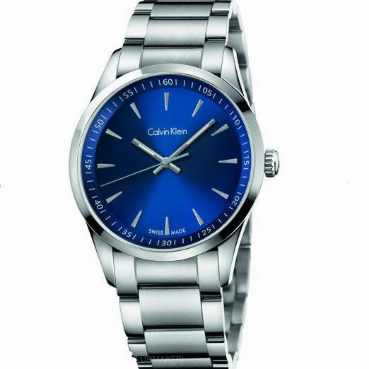 Calvin Klein - Bold orologio uomo blu K5A3114N