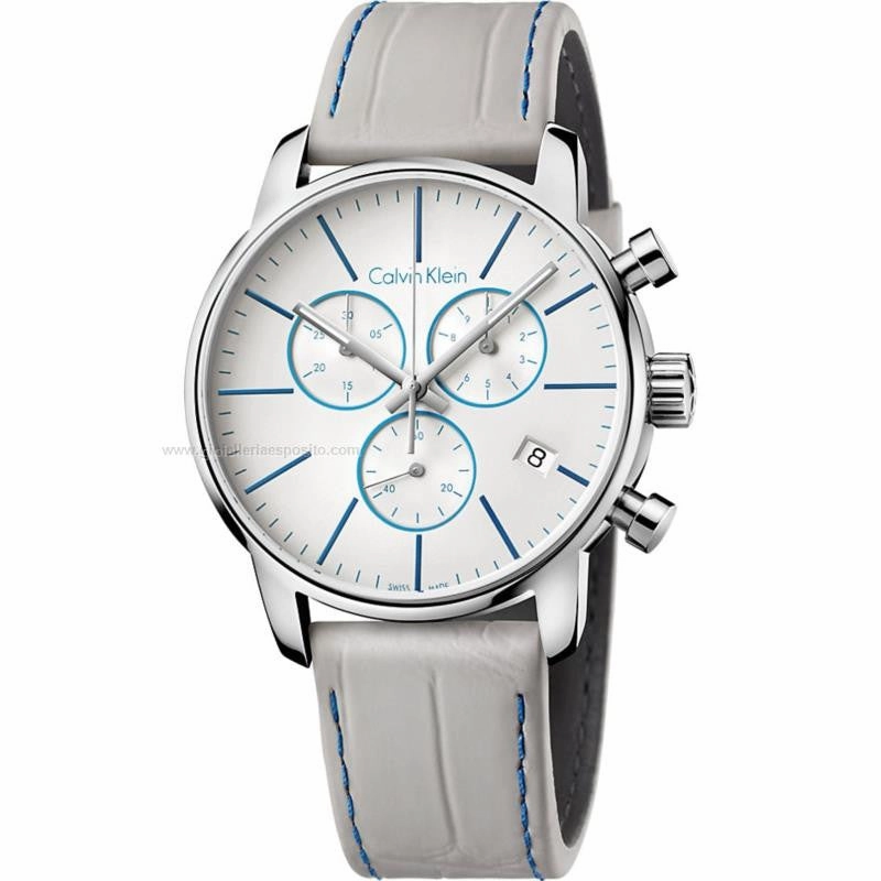 Calvin Klein - City orologio uomo grigio K2G271Q4