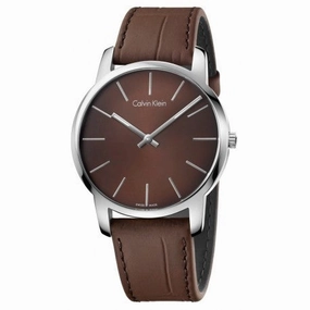 Calvin Klein - City orologio uomo marrone K2G211GK