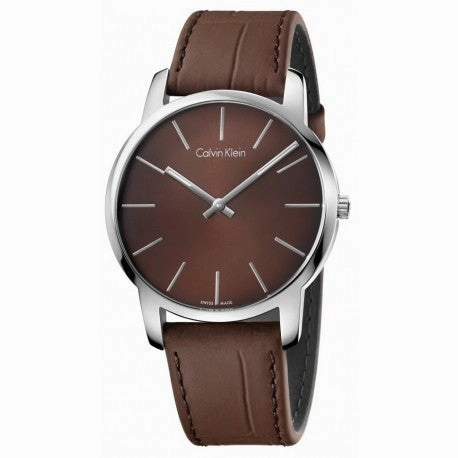 Calvin Klein - City orologio uomo marrone K2G211GK