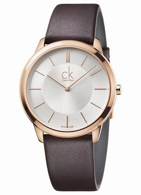 Calvin Klein - Minimal orologio uomo argento K3M216G6