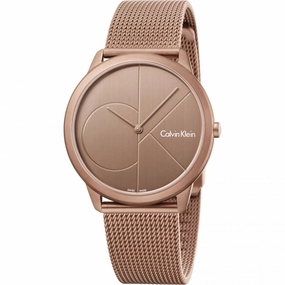Calvin Klein -  Minimal orologio uomo marrone K3M11TFK