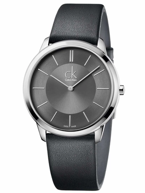 Calvin Klein - Minimal orologio uomo nero K3M211C4