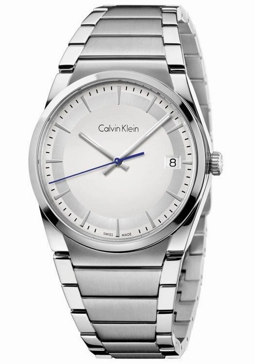 Calvin Klein - Step orologio uomo argento K6K31146