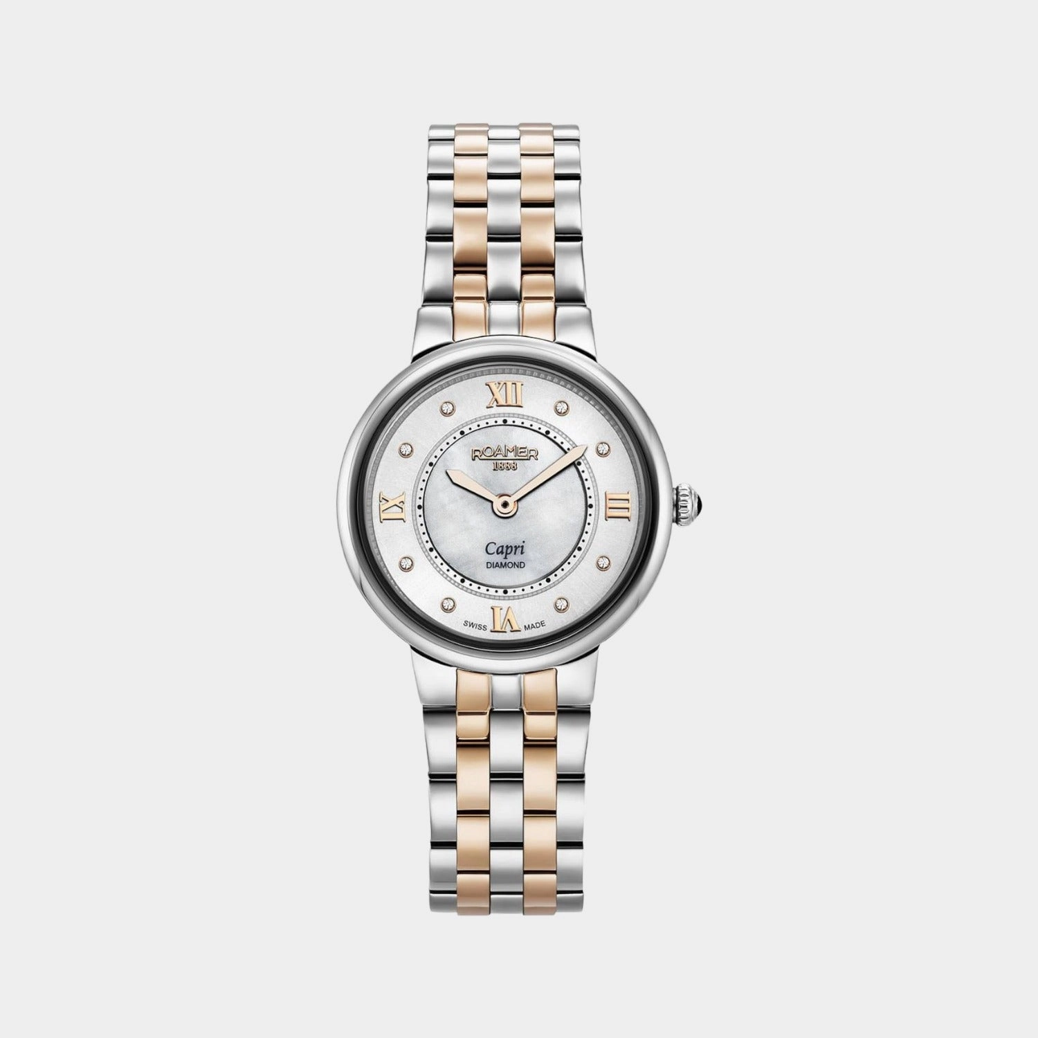 Capri Diamond Women's Analog Stainless Steel Watch 859845 49 29 50