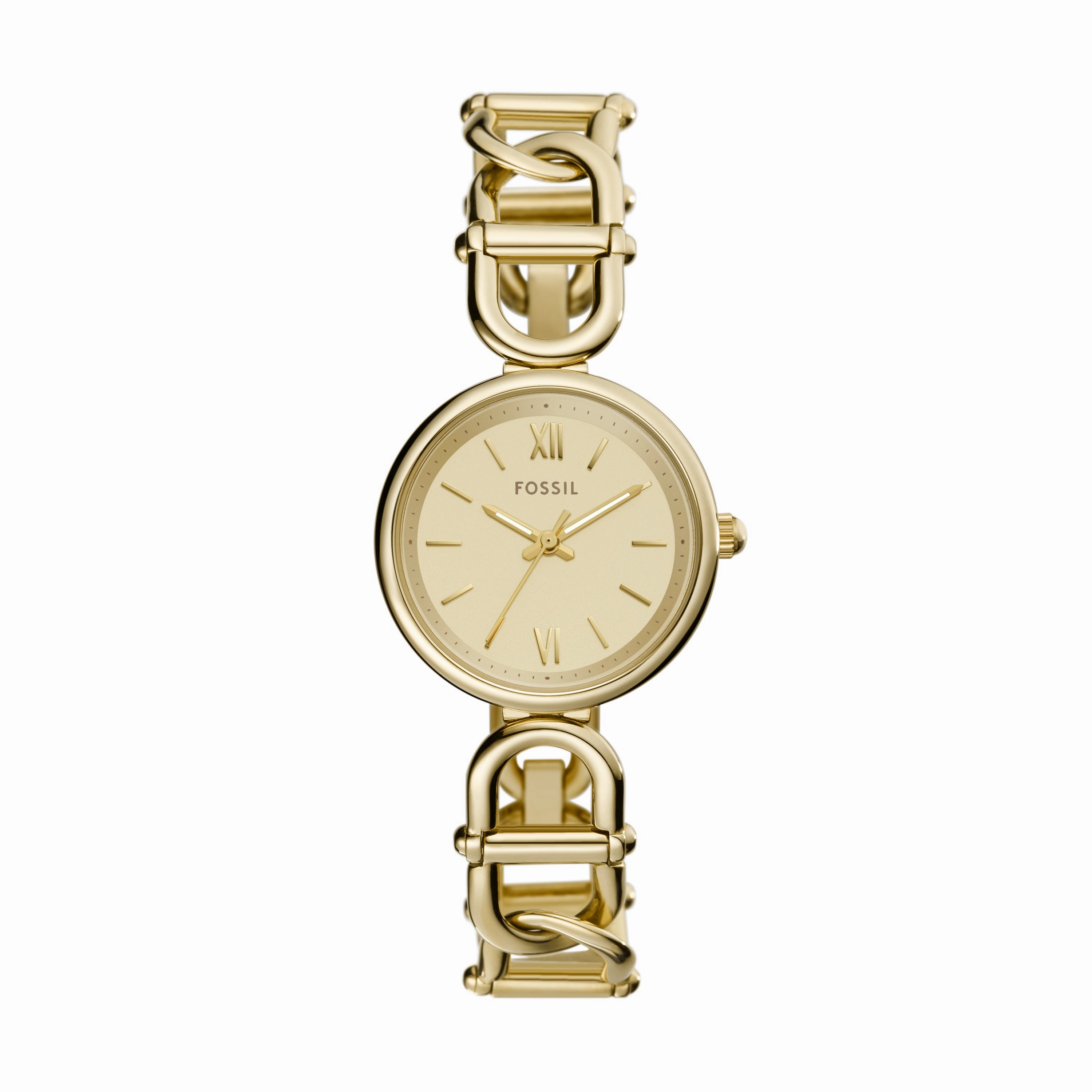 Carlie Three-Hand Gold-Tone Stainless Steel Watch