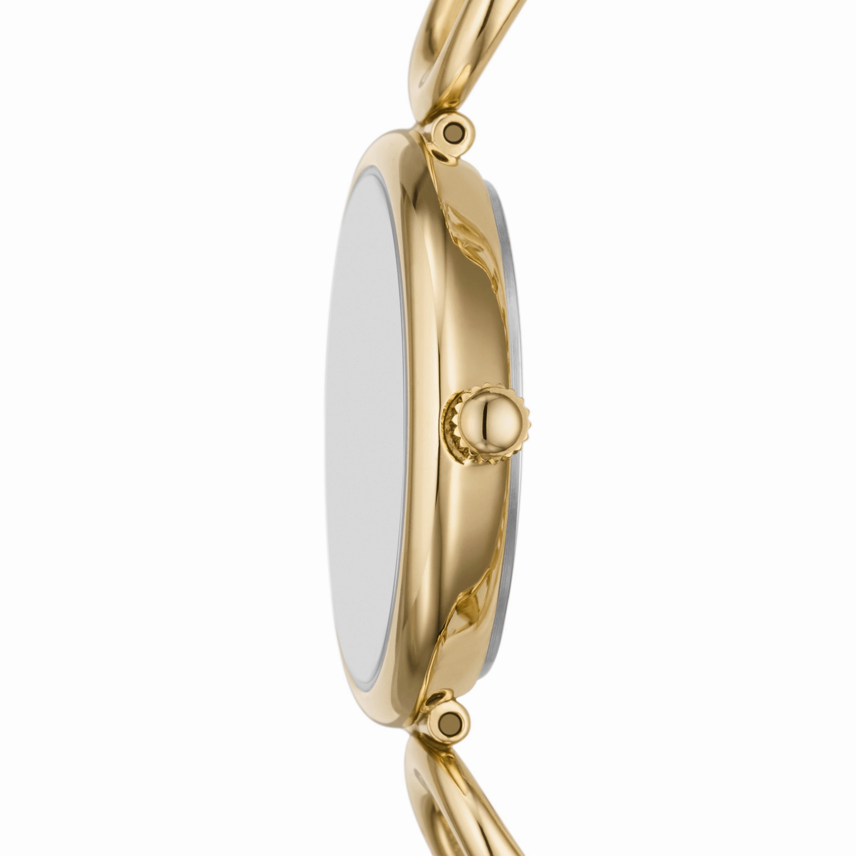 Carlie Three-Hand Gold-Tone Stainless Steel Watch
