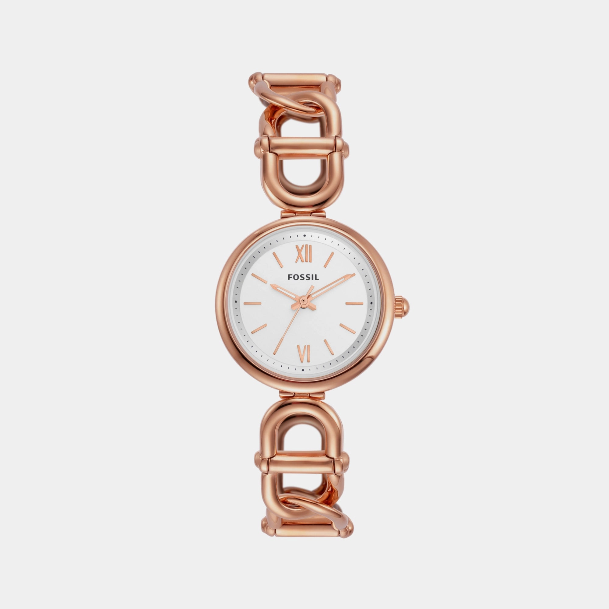 Carlie Women Quartz Silver Dial Analog Stainless Steel Watch ES5273