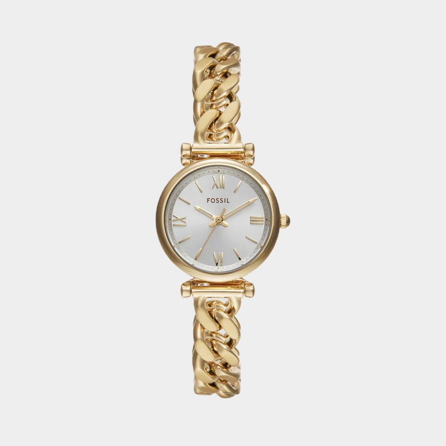 Carlie Women Quartz Silver Dial Analog Stainless Steel Watch ES5329