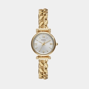 Carlie Women Quartz Silver Dial Analog Stainless Steel Watch ES5329