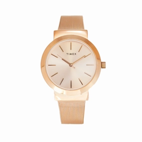Caroline 3-Hand 34mm Stainless Steel Band