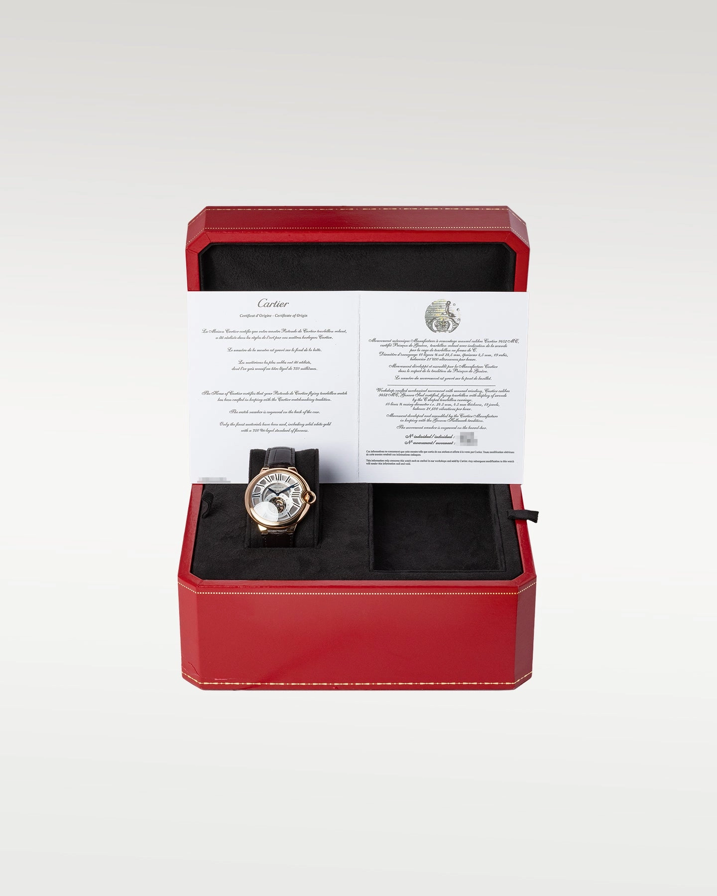 Cartier Ballon Bleu Flying Tourbillon W6920001