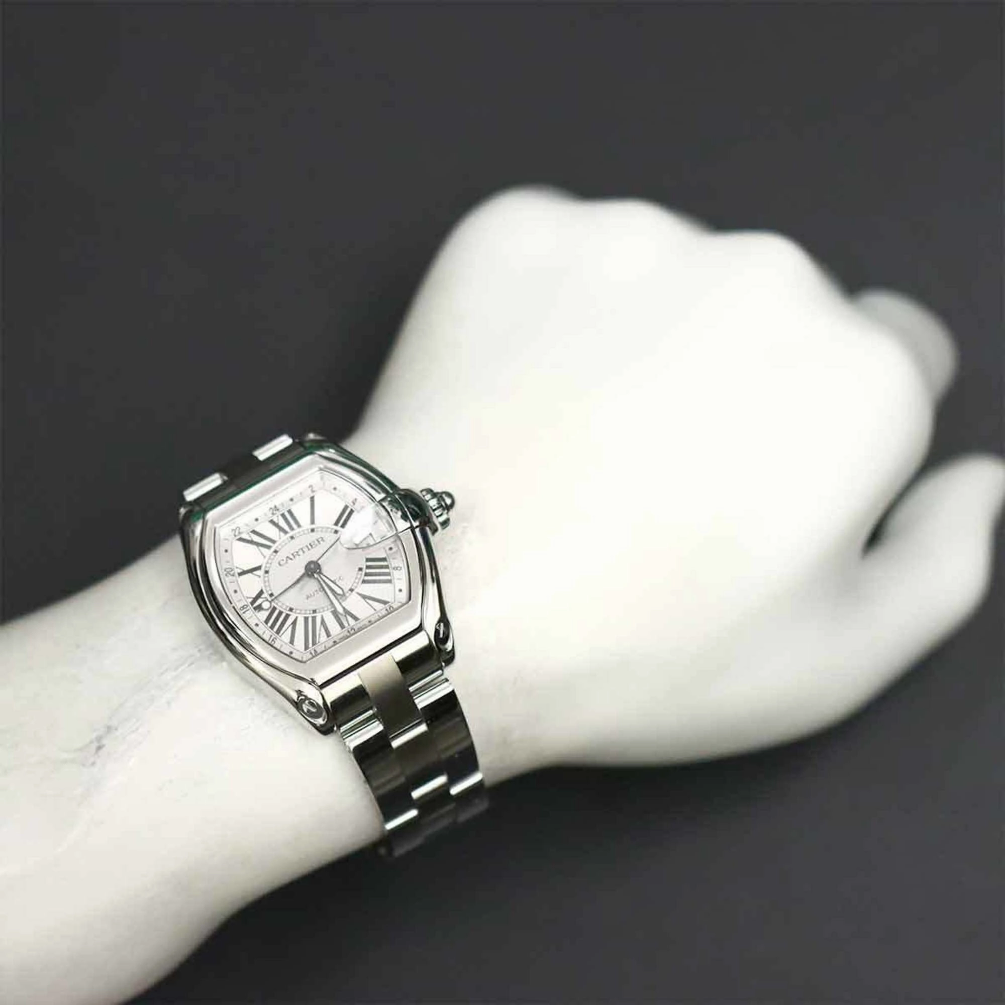 Cartier Stainless Steel Wristwatch (Pre-Owned)