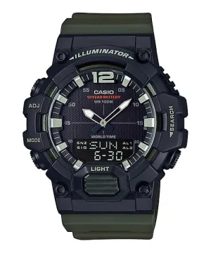 Casio Analog-Digital Resin Band Watch HDC700-3A