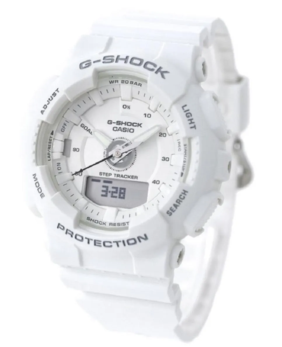 Casio G-shock GMA-S130-7A Digital Analog Rubber Strap Watch