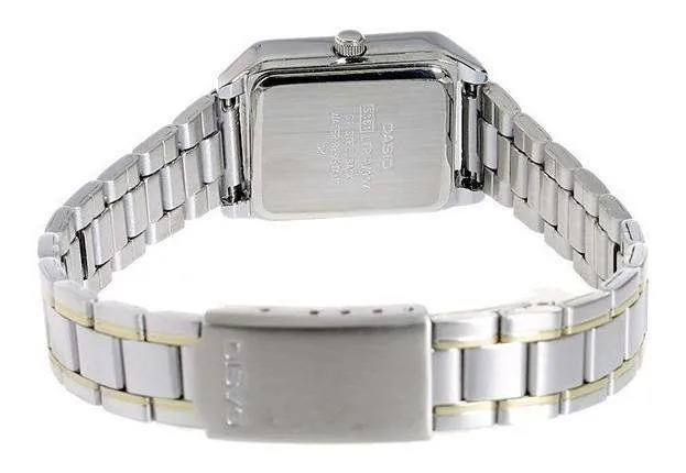 Casio LTP-V007SG-9E Two Tone Silver Watch for Women