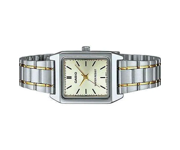 Casio LTP-V007SG-9E Two Tone Silver Watch for Women