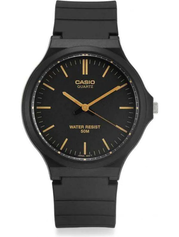 Casio MW-240-1E2VDF Black Resin Strap Watch for Men