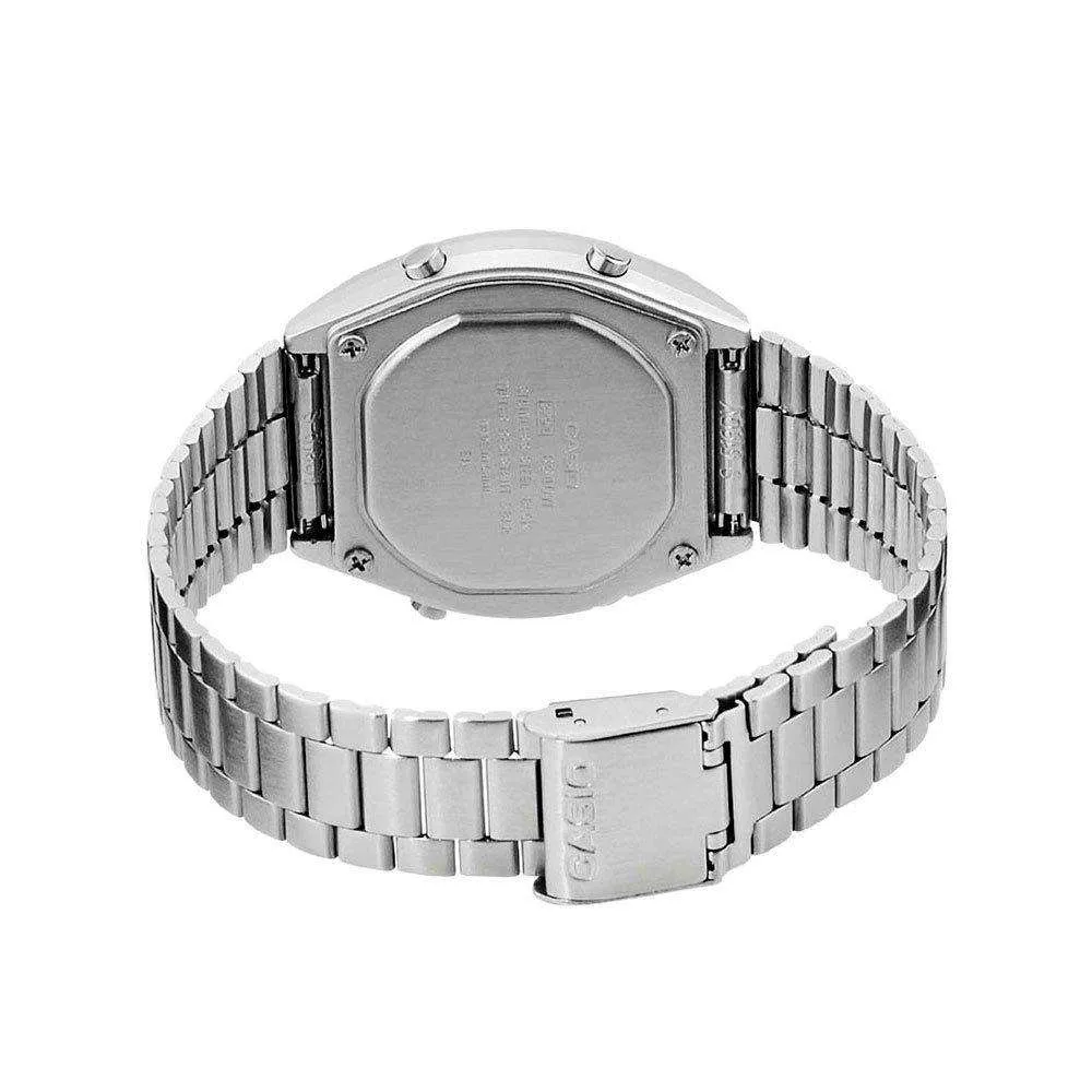 Casio Vintage B640WD-1A Silver Stainless Watch for Men and Women
